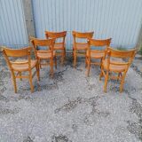 6 bistro bar chairs