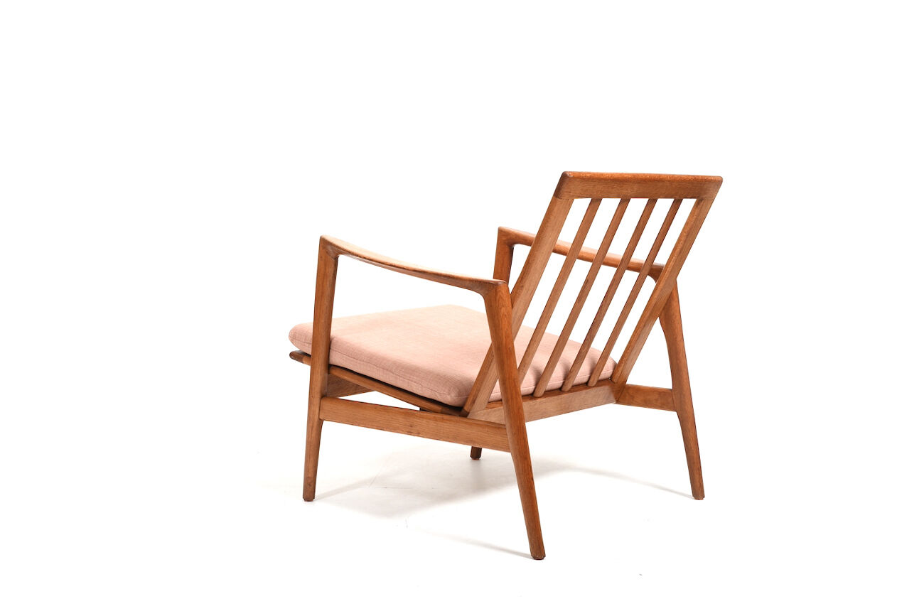 Mid century ikea easychair in solid oak from 1954