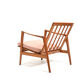 Mid century ikea easychair in solid oak from 1954