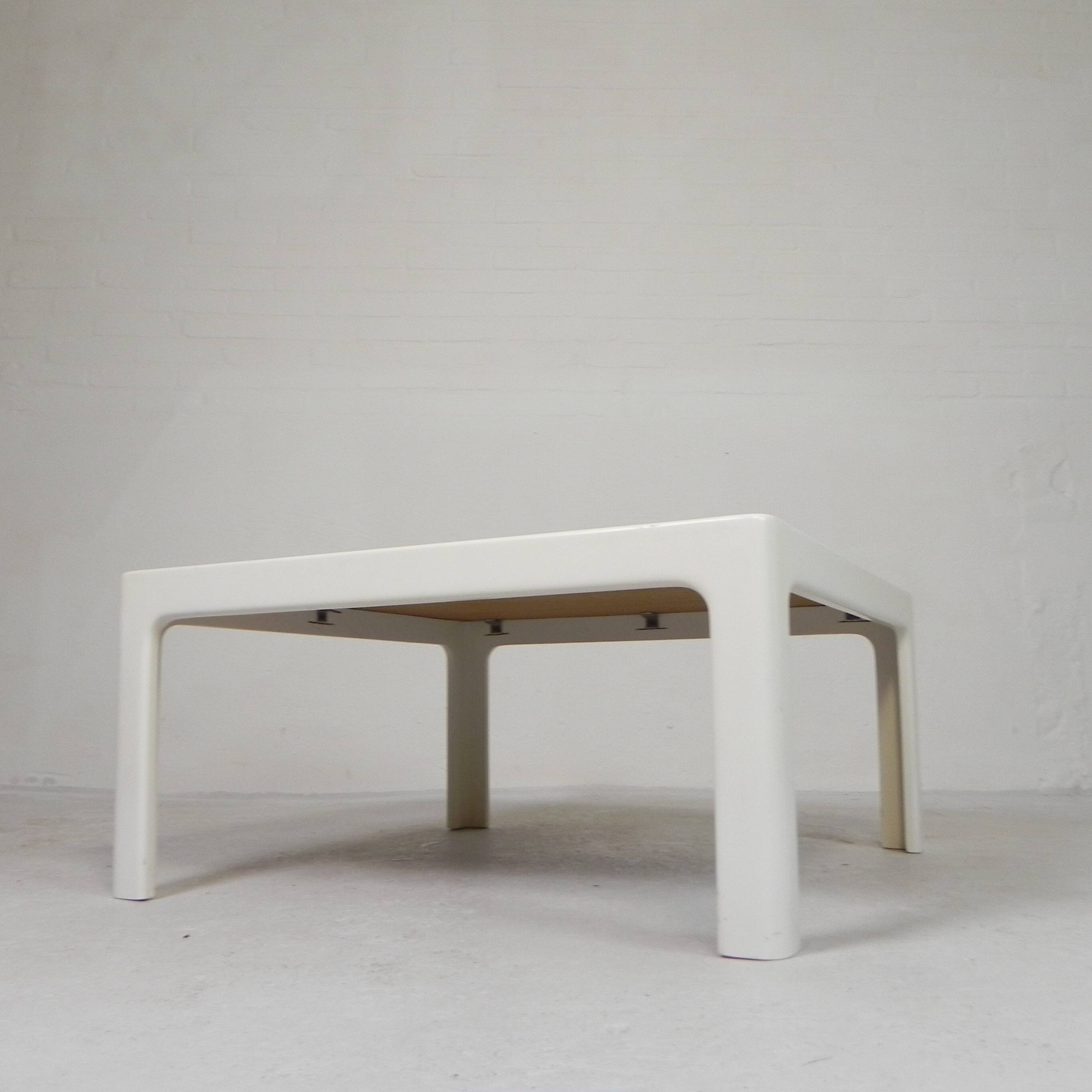 Coffee table with wenge wood top, 1960s
