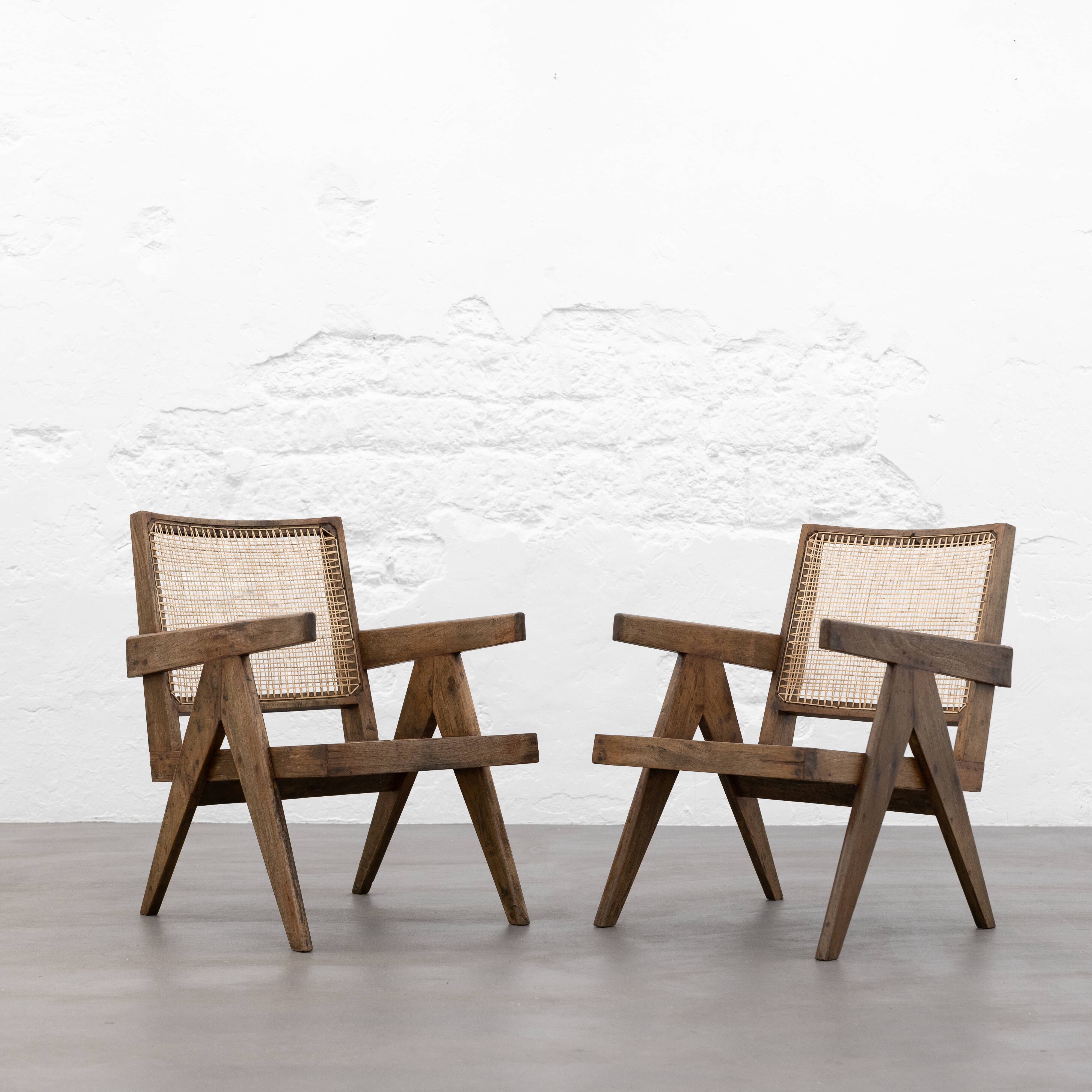 Pair of Easy Chair "IBHO"