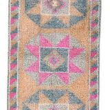Soft Multicolor Persian Runner Rug, 83x335Cm