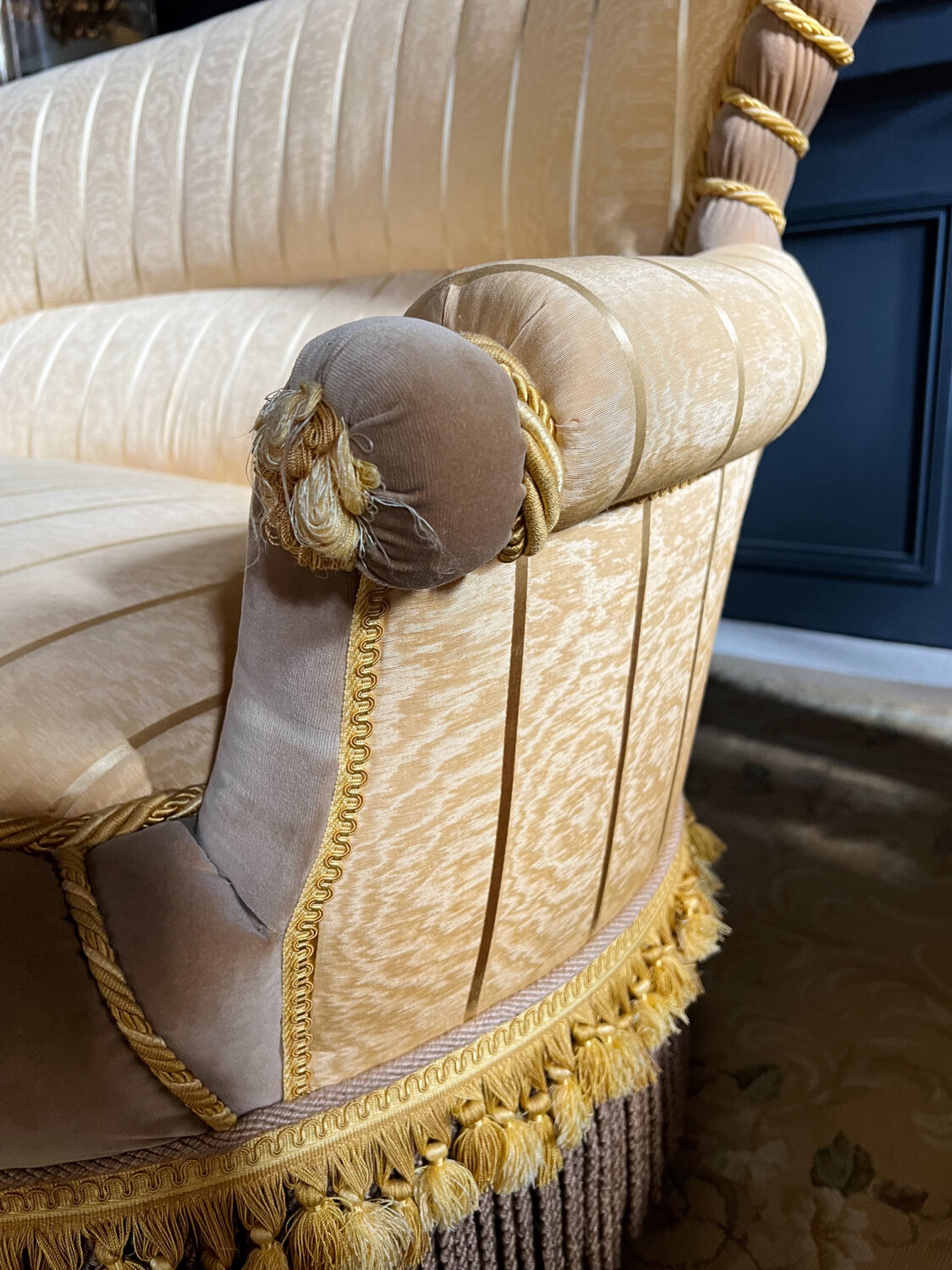 Napoleon III period sofa