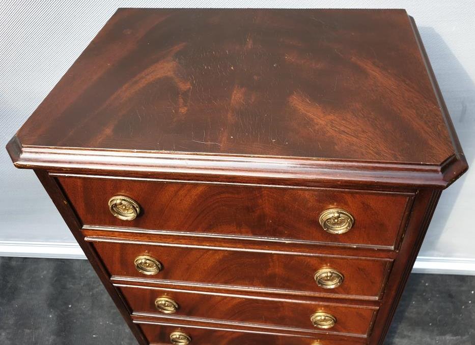 Georgian mahogany style english week planner