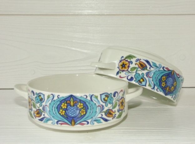 Lot 2 porcelain bowls Izmir Villeroy & Boch vintage 1973