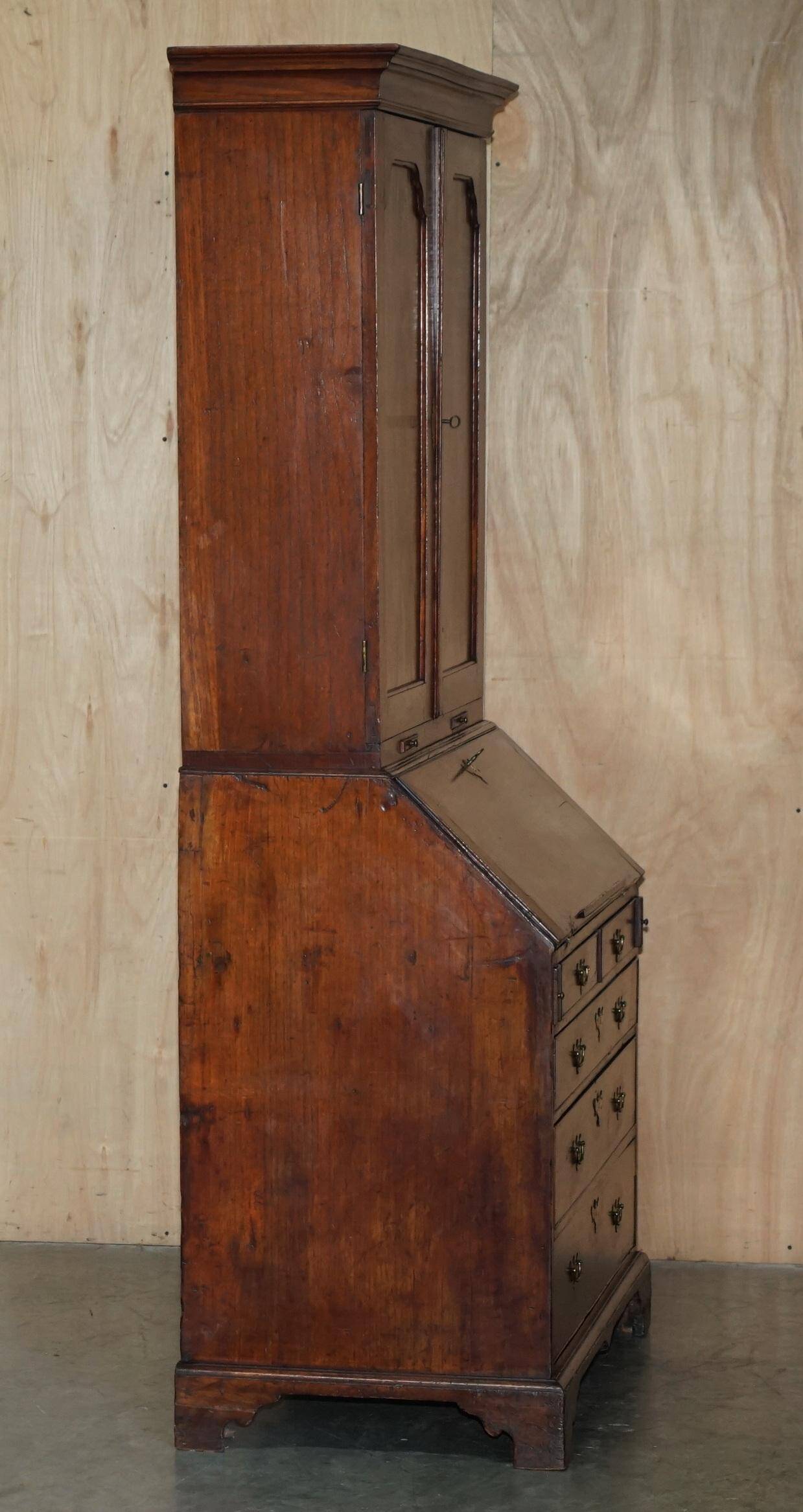 Colonial camphor wood library desk, George III period circa 1760.