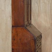 Colonial camphor wood library desk, George III period circa 1760.