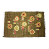 Wool and cotton tapestry woven by Maria Janowska, 1970
