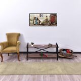 Tapis de couloir vintage vert 2x10, 67x310 cm