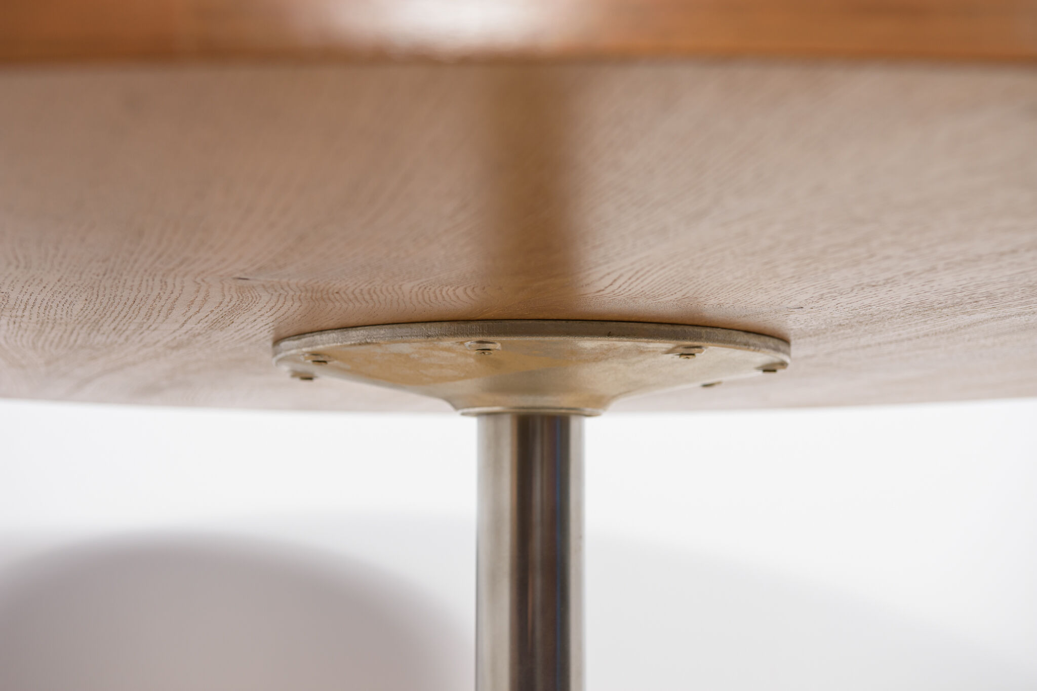 Mid-Century Modern Teak Round Dining Table, Denmark, 1970s