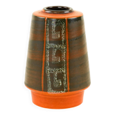 Ceramic vase, German design, 1970s, made in West Germany