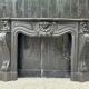 Napoleon III Fireplace In Black Belgian Or Black Mazy Marble, Circa 1880
