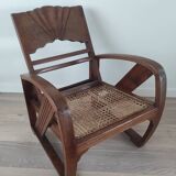 Fauteuil en teck de Birmanie