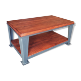 Industrial coffee table