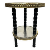 Table d'appoint art déco noire