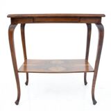 Art Deco side table, Poland, 1950s