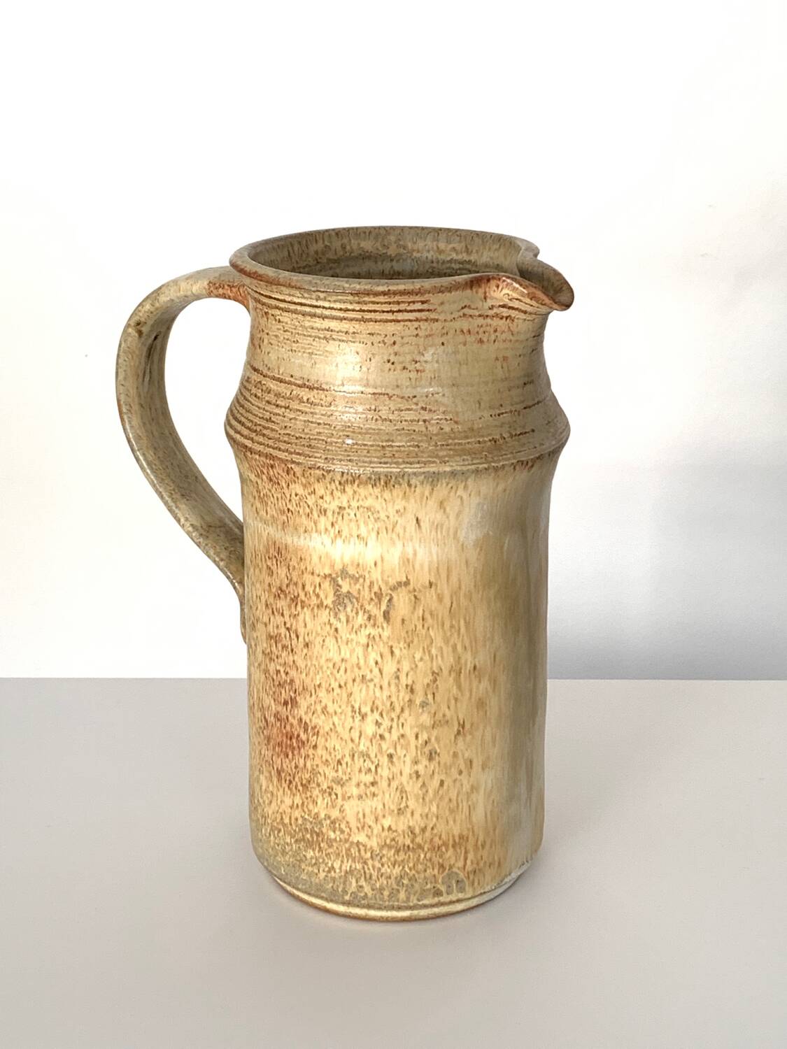 Ceramic pitcher from 1978 signed