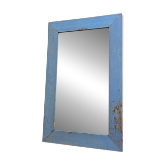 Teak mirror