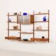 Mid century modern teak wall unit
