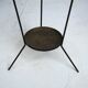 Mid-Century Umbrella Stand in Iron and Brass with Neoclassical Relief, Ital