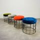 4 T1 stools by Verner Panton, 1960s design