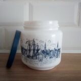 Ancient jar in opaline