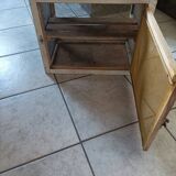 Wooden mesh pantry
