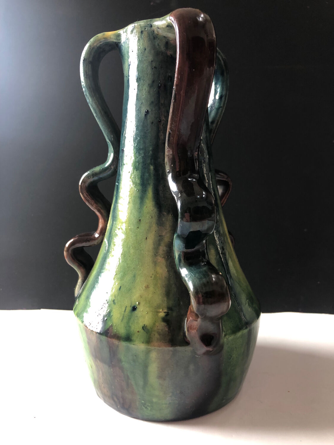 Thulin earthenware vase