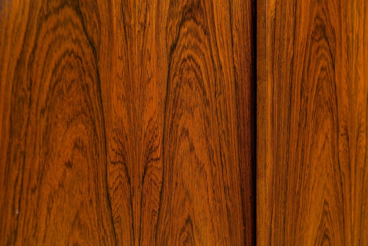 Gunni Omann highboard model 19 in rosewood Omann Jun Denmark 1960