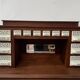 20th century natural wood kitchen spice rack