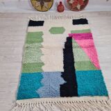 Handmade wool Berber rug 150 x 100 CM
