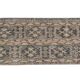 Vintage Turkish hallway rug 45x351 cm