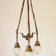 An Art Deco chandelier from the 1930s