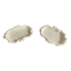 Coupelles en porcelaine de Meissen en forme de coquille, début 19e siècle, Allemagne