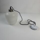 Paire d‘anciennes suspensions bombees xl vintage
