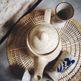 Large format ceramic teapot