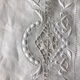 Antique embroidered sheet