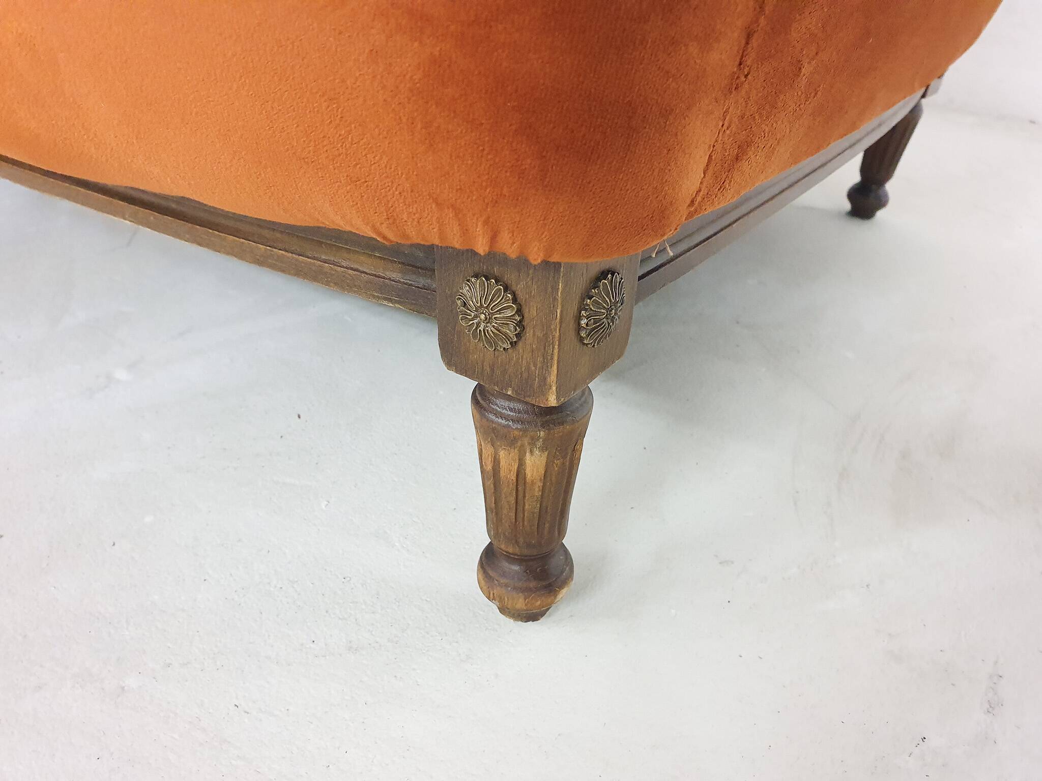 Art deco 2-seater sofa, The Netherlands 1940's