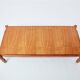 Large modernist curly ash coffee table by Pier Luigi Colli 1950