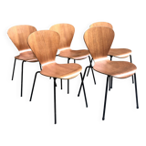 5 Arne Jacobsen chairs