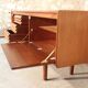 Sideboard vintage in teak and Rosewood, Scandinavian style by White & Newton