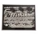 Framed film photograph: cars from the 1950s