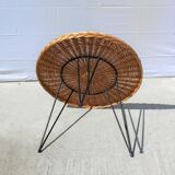 Wicker and rattan garden furniture 1960