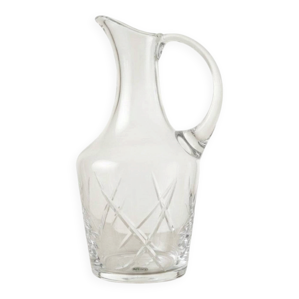 Carafe en verre ciselé – années 1960