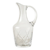 Cut glass carafe – 1960s