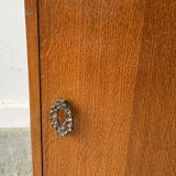 Vintage 1940’s bedside cabinet with decorative handle