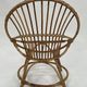 Vintage rattan chair by Dirk van Sliedregt Rohe Noordwolde 1960 in the Netherlands