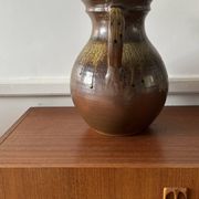 Large glazed stoneware pitcher XXL — Wabi-Sabi Spirit 1960-1
