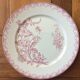 Series of 9 old flat plates Iron Land