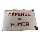 Enamel plate